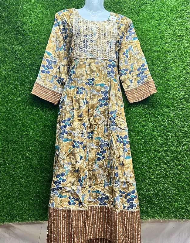 Women's Cotton Printed Tunic Top