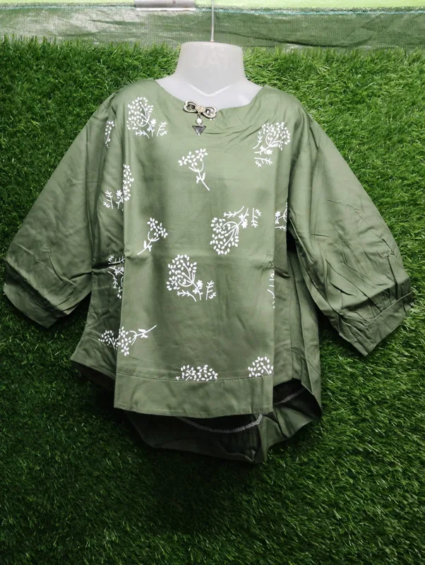Olive Green Top